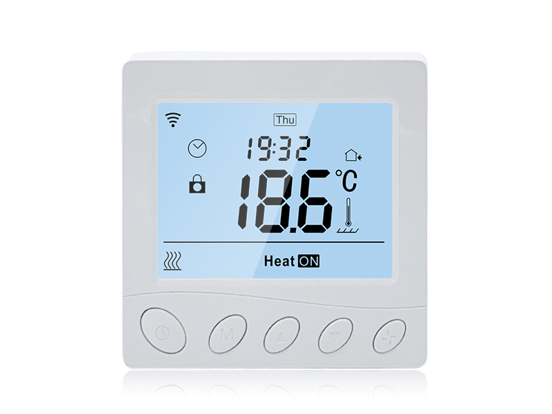 Großbild-LCD-Smart-Wi-Fi-Thermostat